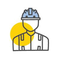 maintenance worker icon